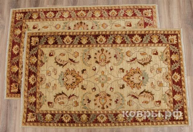 ковер ручной работы Пакистанский ковер ручной работы Чуби 0.9x1.48м — фото 2