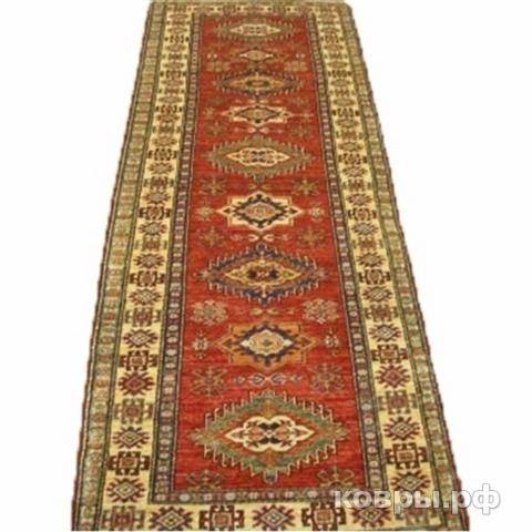 ковер ручной работы Афганский ковер ручной работы Казах 0.79x2.49м — фото 2