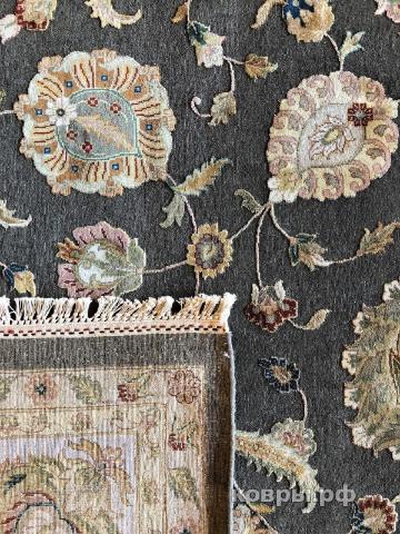 ковер ручной работы Индийский ковер ручной работы из шелка и шерсти Aurora (Аврора) 4.32x3.1 — фото 2