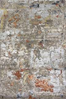 Индийский ковер ручной работы из шелка и шерсти 2.44x1.68