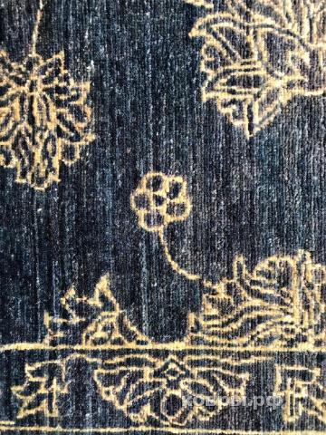 ковер ручной работы Шелковый Афганский ковер ручной работы Сhoubi (Чуби) 3.41x2.41 — фото 3