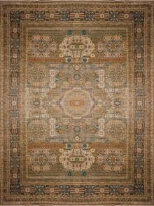 Шелковый Афганский ковер ручной работы Mamluk (Мамлук) 4.17x3.02