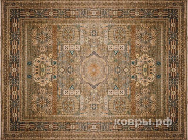 ковер ручной работы Шелковый Афганский ковер ручной работы Mamluk (Мамлук) 4.17x3.02