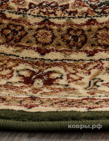 ковер Merinos Izmir d132 GREEN Овал — фото 3