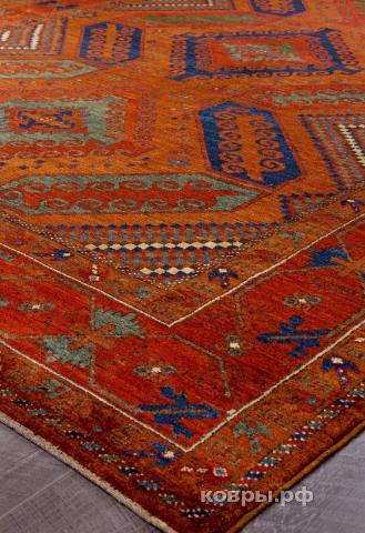 ковер ручной работы Афганский ковер ручной работы Темир-балуччи 2.7x3.88м — фото 6