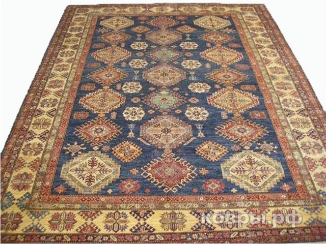 ковер ручной работы Афганский ковер ручной работы Казах 2.71x3.49м — фото 2