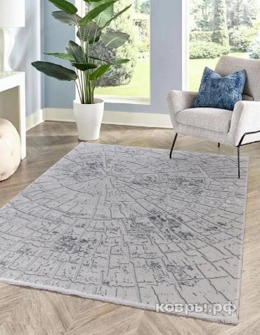 ковер OZ KAPLAN Leonidas B0751A White-Grey — фото 2