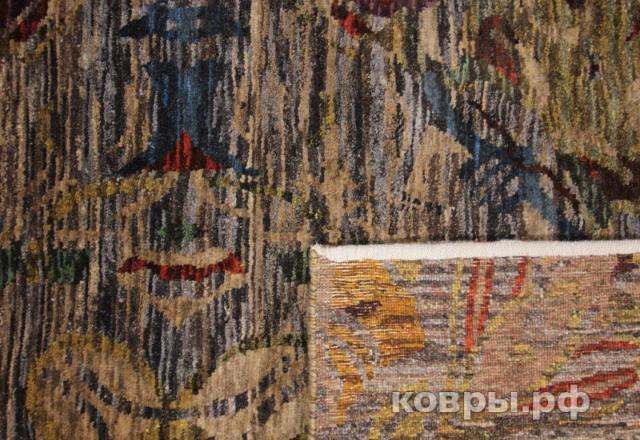 ковер ручной работы Индийский ковер ручной работы из шелка и шерсти Agra (Агра) 2.36x1.64 — фото 2