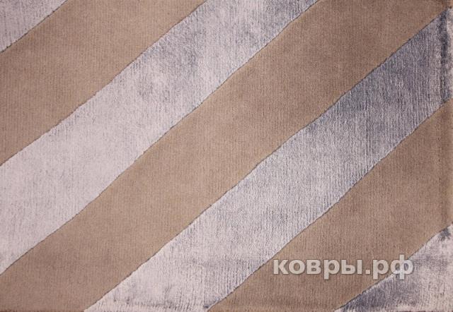 ковер ручной работы Индийский ковер ручной работы из шелка и шерсти 3.49x2.55 — фото 4