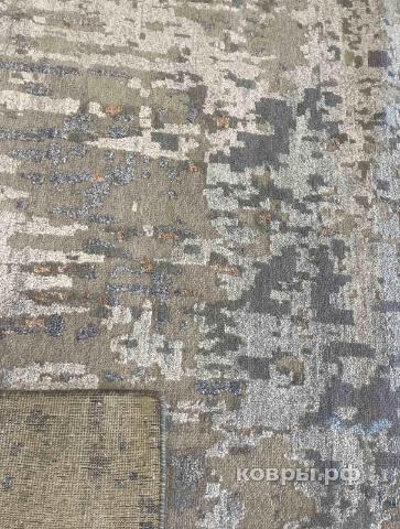 ковер ручной работы Индийский ковер ручной работы из шелка и шерсти 5.51x4.8 — фото 7