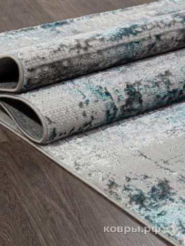 ковер Ковер ALPIN PARADIZE 00065A TURQUOISE / GREY — фото 4