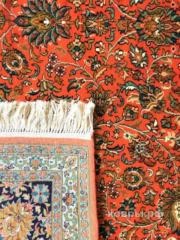 ковер ручной работы Шелковый Индийский ковер ручной работы Kashmir (Кашмир) 2.78x1.8 — фото 5