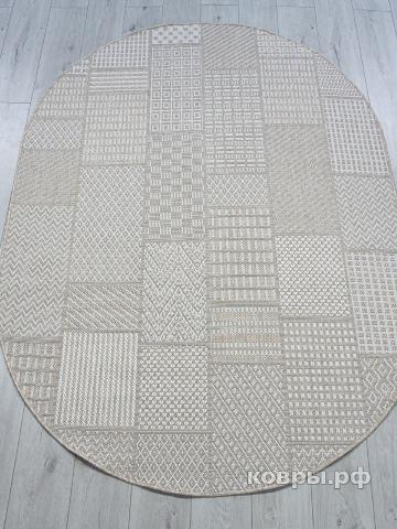 ковер Ковер MERINOS KAIR S160 BEIGE Овал — фото 2