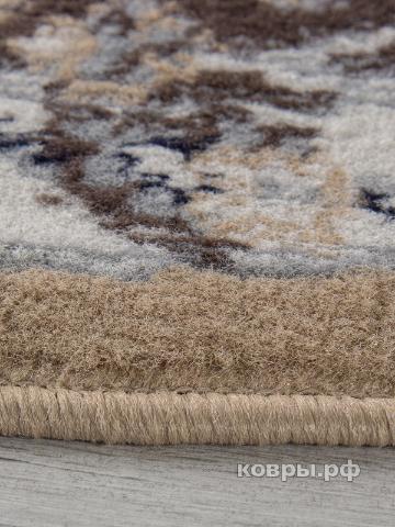 ковер Ковер AIDIN CARPET PRAGA 06030A BEIGE / BEIGE Овал — фото 3