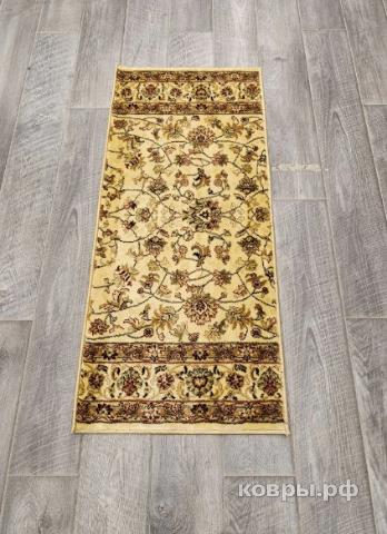 Халява Коврик № 1938,бежевый,размер 0,6 на 1,4 метра