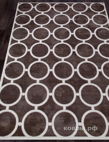 ковер MERINOS SIERRA D713 BROWN-CREAM 2 — фото 2