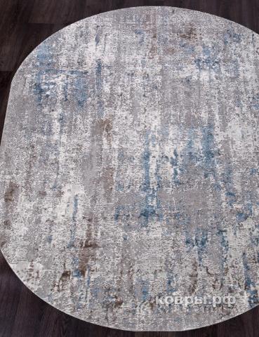 ковер KARMEN HALI ARMINA 03856A BLUE / BLUE Овал — фото 2