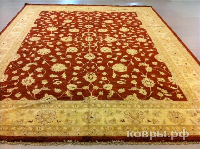 ковер ручной работы Афганский ковер ручной работы Чуби 3.65x4.61м — фото 2