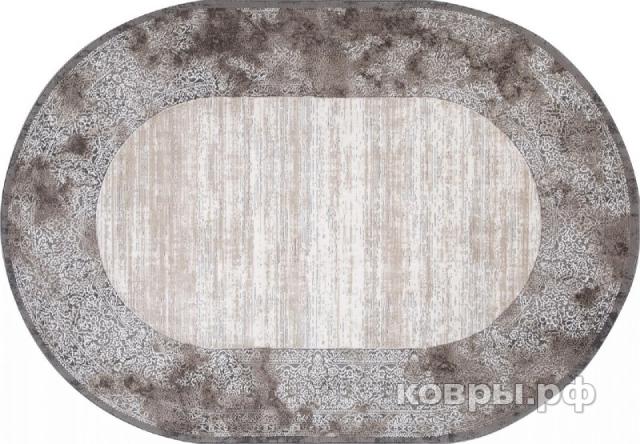 ковер KARMEN HALI ARMINA 04070C GREY / BROWN Овал