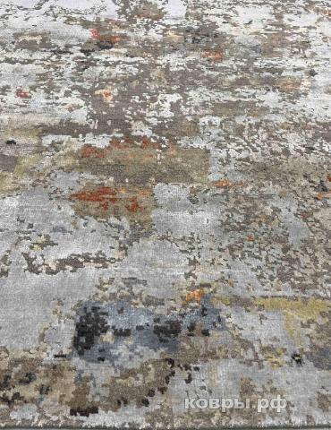 ковер ручной работы Индийский ковер ручной работы из шелка и шерсти 2.44x1.68 — фото 2