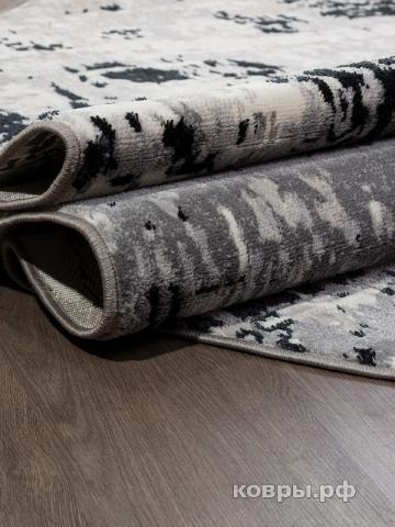 ковер Ковер MERINOS PALERMO F284 DARK GRAY Овал — фото 4