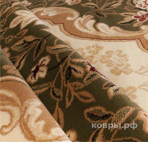 ковер Merinos Valencia d017 GREEN Овал — фото 11