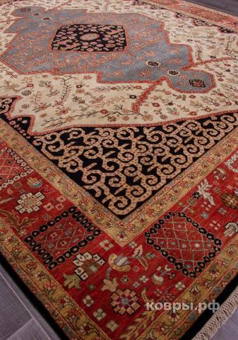 ковер ручной работы Индийский ковер ручной работы Агра 2.44x3.1м — фото 7