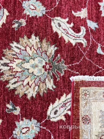 ковер ручной работы Шелковый Афганский ковер ручной работы 2.7x1.8 — фото 2