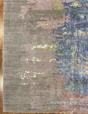 ковер ручной работы Индийский ковер ручной работы из шелка и шерсти 3.7x5.45 — фото 3