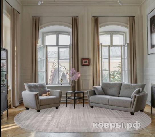 ковер Ковер MERINOS DIOS F412 GRAY Овал — фото 3