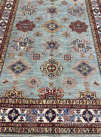 ковер ручной работы Шелковый Афганский ковер ручной работы Kazakh (Казах) 2.75x1.82 — фото 3