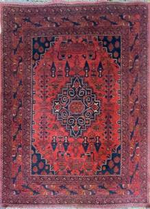 Шерстяной Афганский ковер ручной работы Hamamadi (Хамамади) 1.97x1.5 Шерстяной Афганский ковер ручной работы Hamamadi (Хамамади) 1.97x1.5