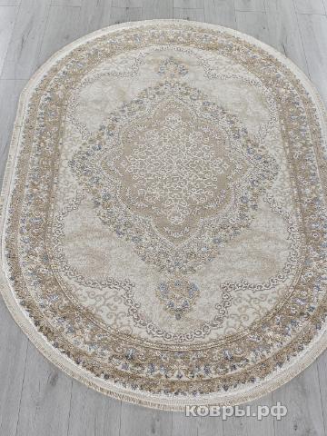 ковер Ковер KARDELEN MOSSO 27226 BEIGE / BLUE Овал — фото 2