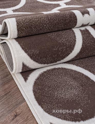 ковер MERINOS SIERRA D713 BROWN-CREAM 2 — фото 3