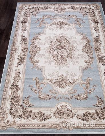 ковер Merinos Valencia Deluxe 4015 l.blue-brown — фото 3