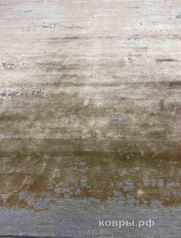 ковер ручной работы Индийский ковер ручной работы из шелка и шерсти 3.76x2.79 — фото 3