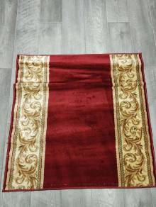 Коврик №420-красный,размер 1 на 1 метра