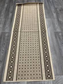 Коврик № 1171,светло-коричневый,размер 0,8 на 2 метра