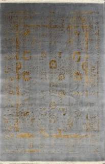 Иранский ковер ручной работы из шелка и шерсти Modern (Модерн) 3.05x2