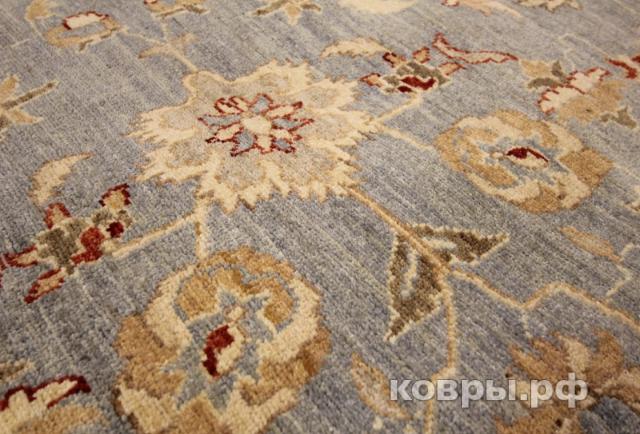 ковер ручной работы Шерстяной Афганский ковер ручной работы Сhoubi Ziegler (Чуби зиглер) 2.98x2.51 — фото 4