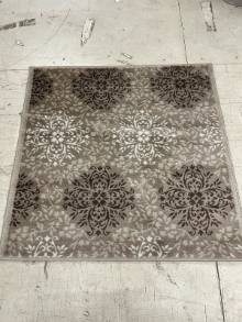 Коврик№1577,коричневый,размер 1 на 1 метр