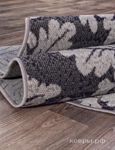 ковер Merinos Silver d213 GRAY Овал — фото 3