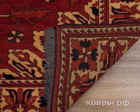ковер ручной работы Пакистанский ковер ручной работы Меринос 1.55x1.9м — фото 5