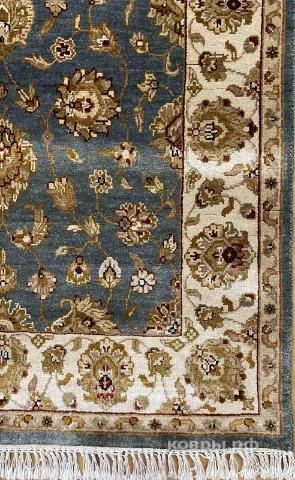 ковер ручной работы Шелковый Индийский ковер ручной работы Agra (Агра) 1.55x0.8 — фото 5