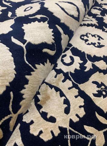 ковер ручной работы Индийский ковер ручной работы из шелка и шерсти Rajkumar (Ражкумар) 4x2 — фото 3