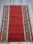 Халява Коврик №424-красный,размер 1 на 1,4 метра