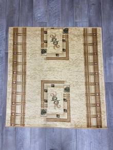 Коврик № 723,кремовый,размер 1,3 на 1,35 метра