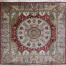 Шелковый Индийский ковер ручной работы Kashmir (Кашмир) 1.97x1.8