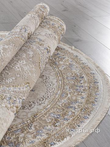 ковер Ковер KARDELEN MOSSO 27226 BEIGE / BLUE Овал — фото 3