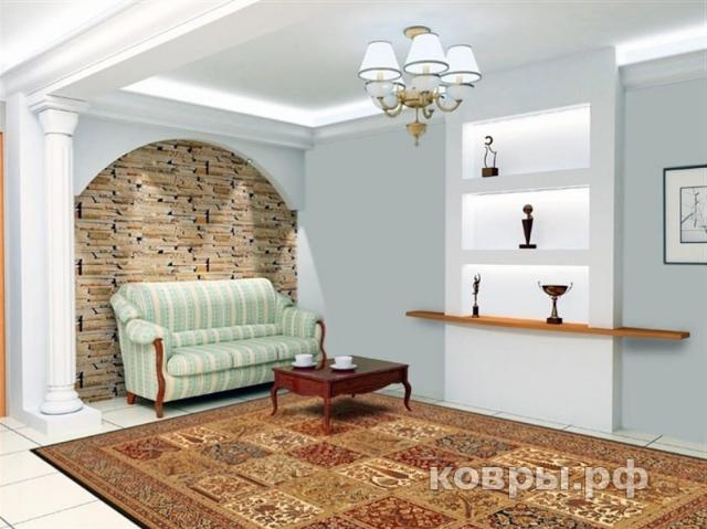 ковер Agnella Isfahan Timor black — фото 2